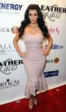 Kim Kardashian pics tight dress curvy body cleavage 6th Annual Leather and Laces Celebration Tampa