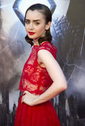 Lily Collins  - The Mortal Instruments City Of Bones premiere in Madrid  08/22/2013
