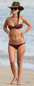 Rachel Bilson sexy bikini in Hawaii