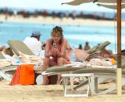 Anthea Turner Bikini Candids