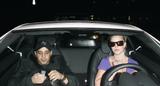 Britney Spears driving candid